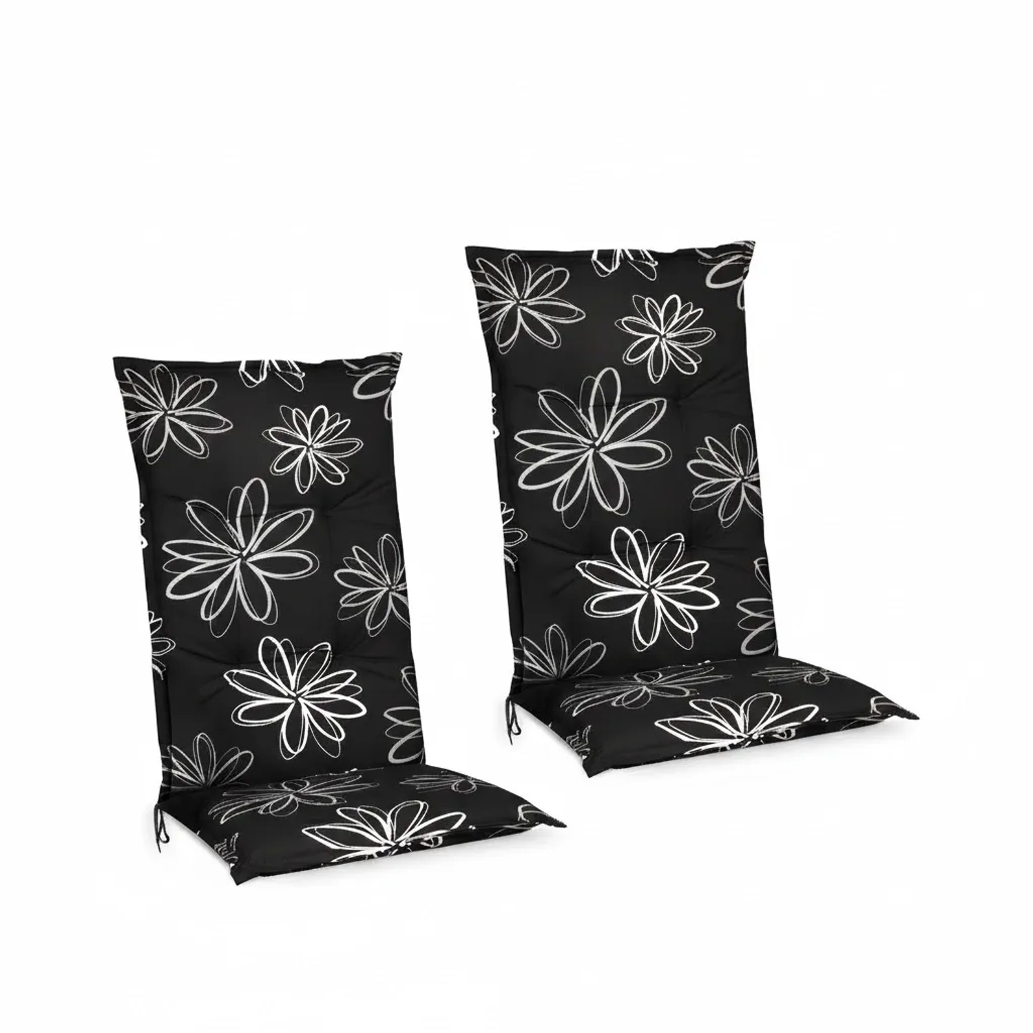 Beautissu Flores Hochlehner 120x50x6cm Ornamente 2tlg