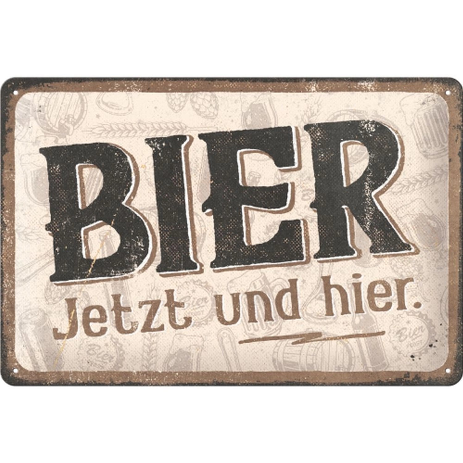 Nostalgic-Art Blechschild 20 x 30cm - Open Bar - SONDEREDITION - Bier jetzt günstig online kaufen