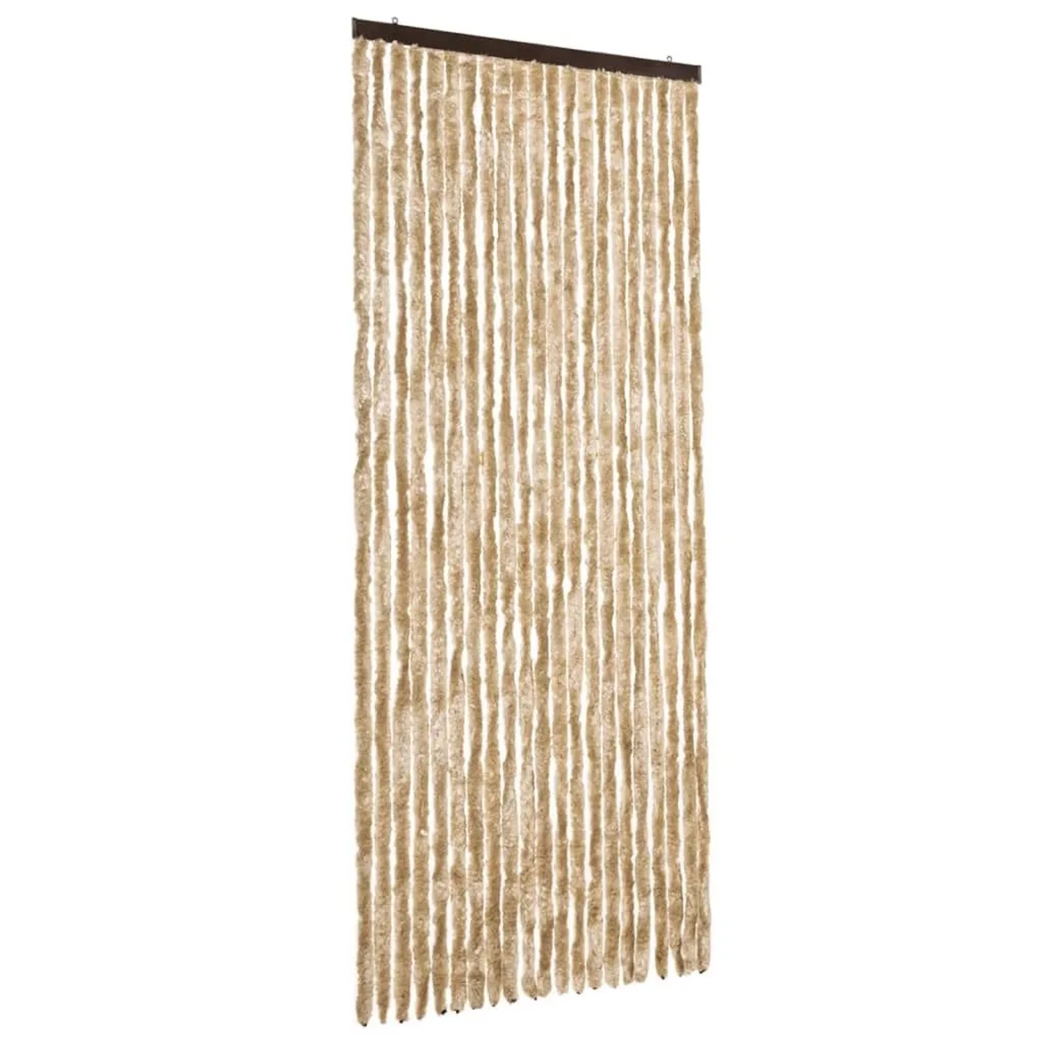 vidaXL Insektenschutz-Vorhang Beige 90x200 cm Chenille 315136