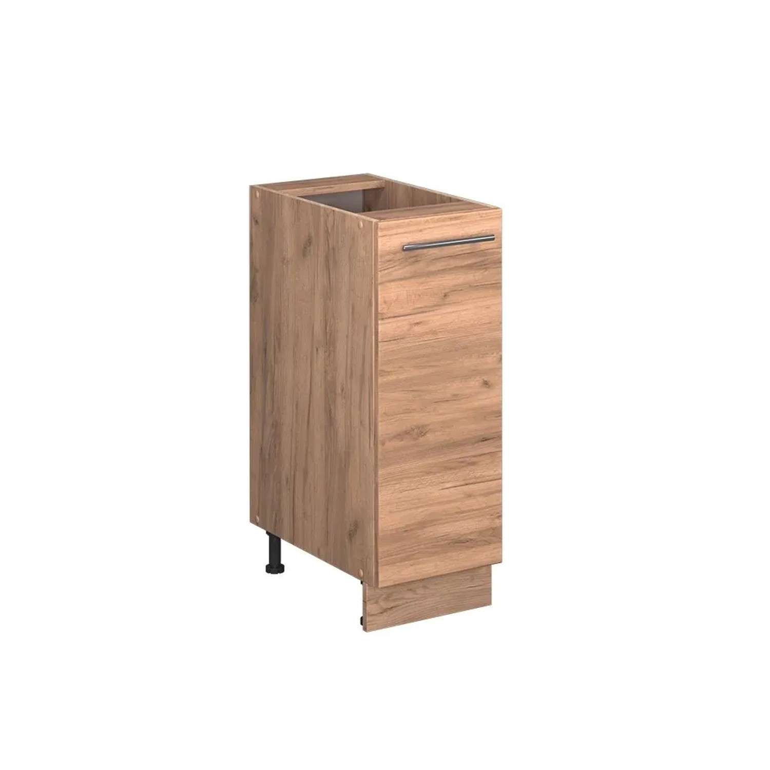 Vicco Apothekerschrank Fame-Line Goldkraft Eiche 30 x 82 AP Marmor Art Nr 56757