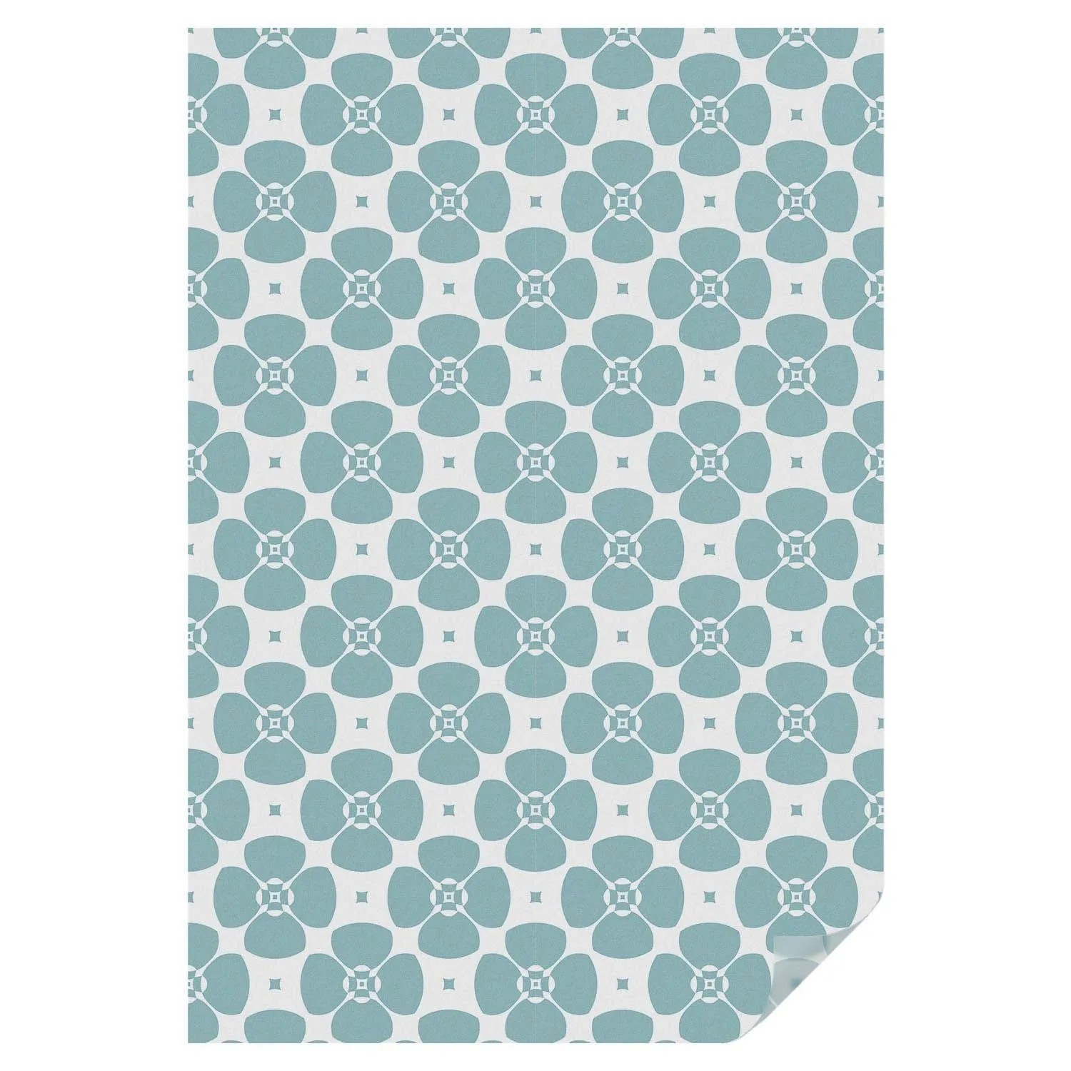 Tulup Buntglasfolie Blumensymmetrie Fensterfolie Buntglas Selbstklebend 100 günstig online kaufen