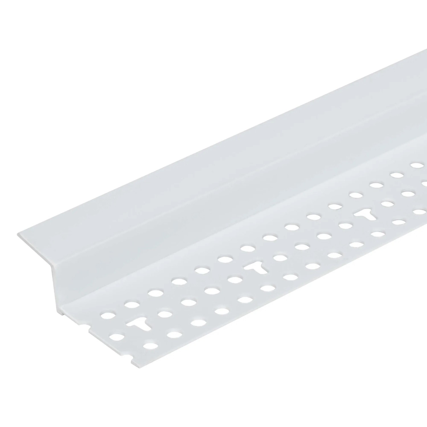 Protektor Schattenfugenprofil 50x 305 cm Weiß mit 12 mm Schattenfuge für Trockenbau