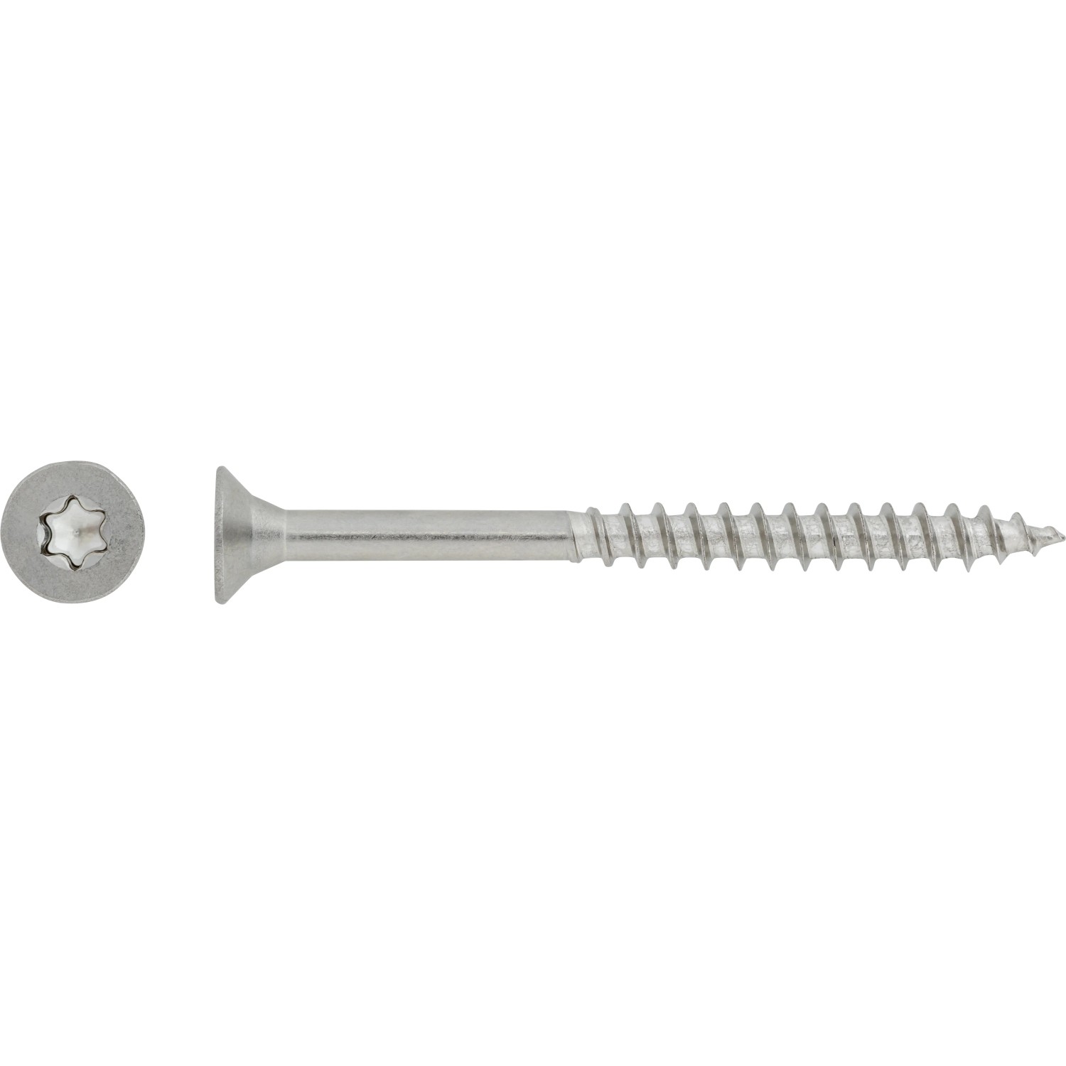 Boite de 500 vis à bois TTAP filet partiel ZN TX20 4,0 X 40 mm