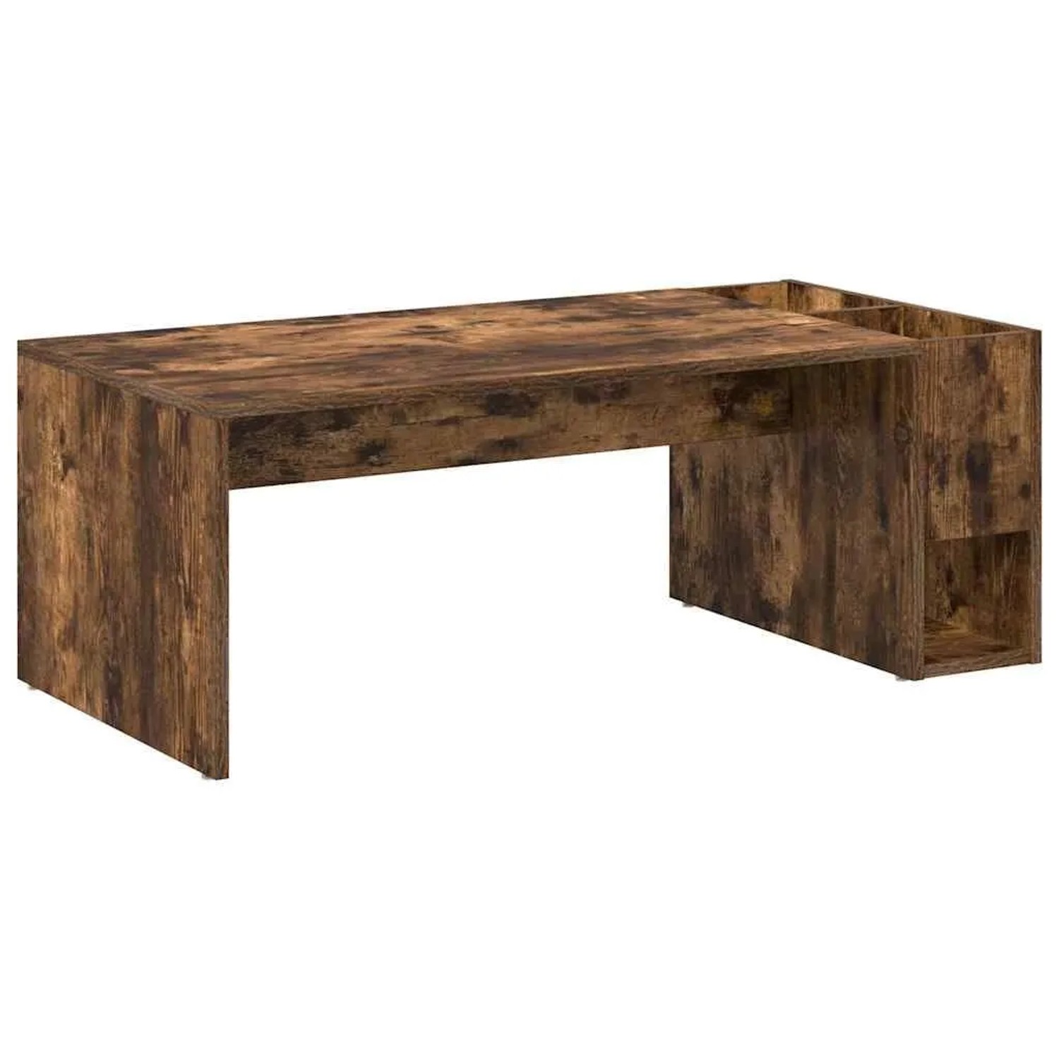 vidaXL Couchtisch Geräucherte Eiche 101,5 x 50 x 37 cm Holzwerkstoff 891196 günstig online kaufen