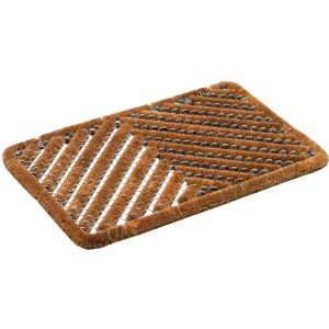 Astra Fußmatte Coco Brush, 40x60 cm, aus Kokosfaser mit Bürstenstruktur zur Schmutzentfernung.