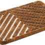 Astra Fußmatte Coco Brush, 40x60 cm, aus Kokosfaser mit Bürstenstruktur zur Schmutzentfernung.