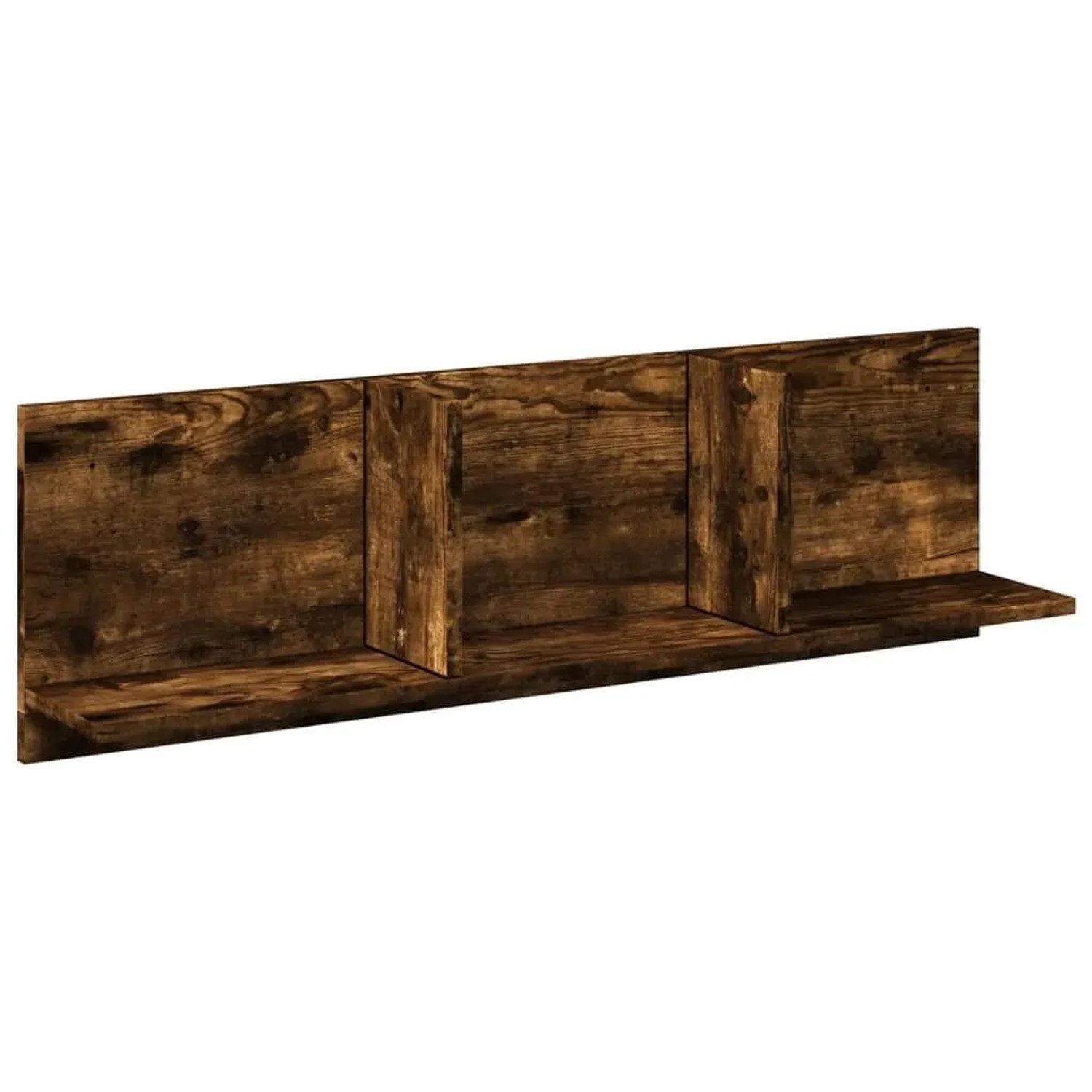 vidaXL Wandschrank 100x16,5x30 cm Räuchereiche Holzwerkstoff 854863