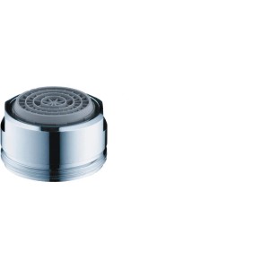 Hansgrohe Luftsprudler M24x1 mit Durchflussbegrenzer, Chrom. Zubehör für Armaturen.
