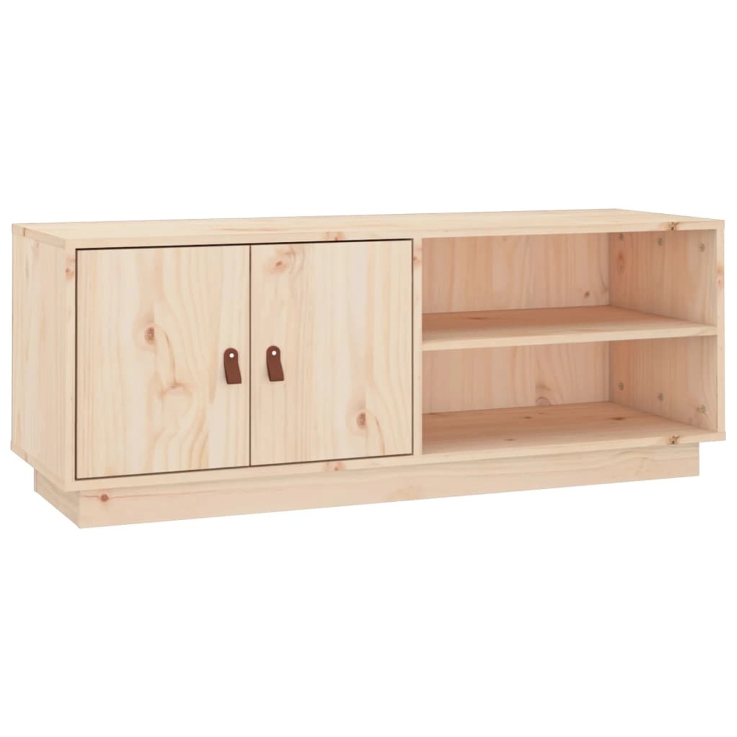 vidaXL TV-Schrank 105x34x40 cm Massivholz Kiefer 818220 günstig online kaufen