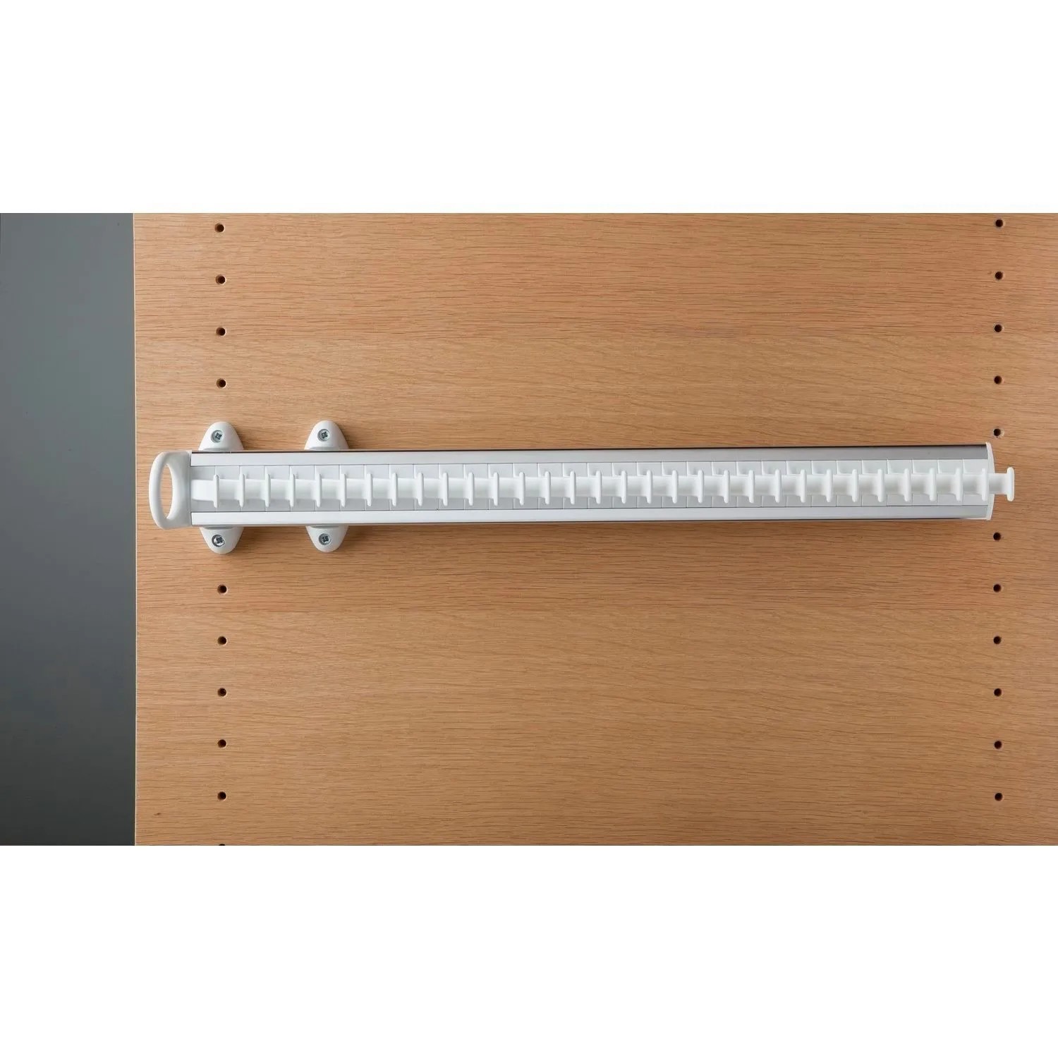 Servetto Krawattenhalter Self System Modell A Aluminium Kunststoff Weiß