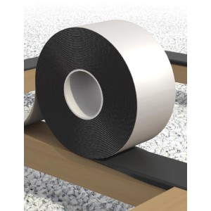 GartenLand Abdeckband für Holz Unterkonstruktion, selbstklebend und UV-beständig.