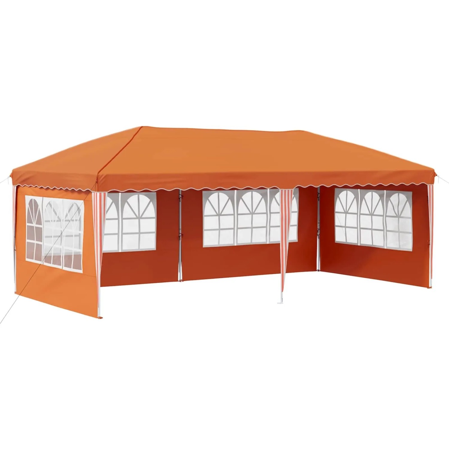 vidaXL Pop-Up Partyzelt 575 x 289 x 245 cm Orange 42019800