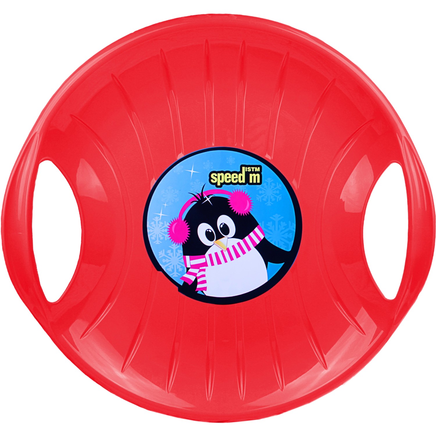 Ondis24 Schlitten Tellerschlitten Kamikaze Rot 60cm