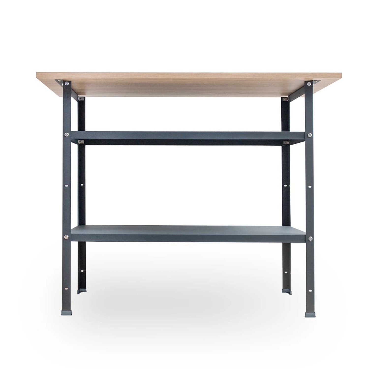 Ar Shelving Werkbank aus Stahl mit Ablagefach 120 x 85 x 60 cm günstig online kaufen