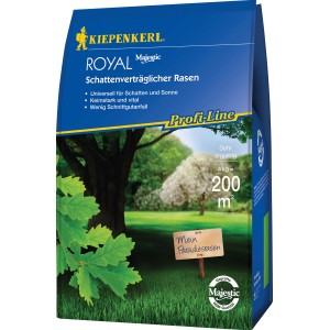 Kiepenkerl Schattenrasen Royal, 4kg Packung für schattige Lagen.