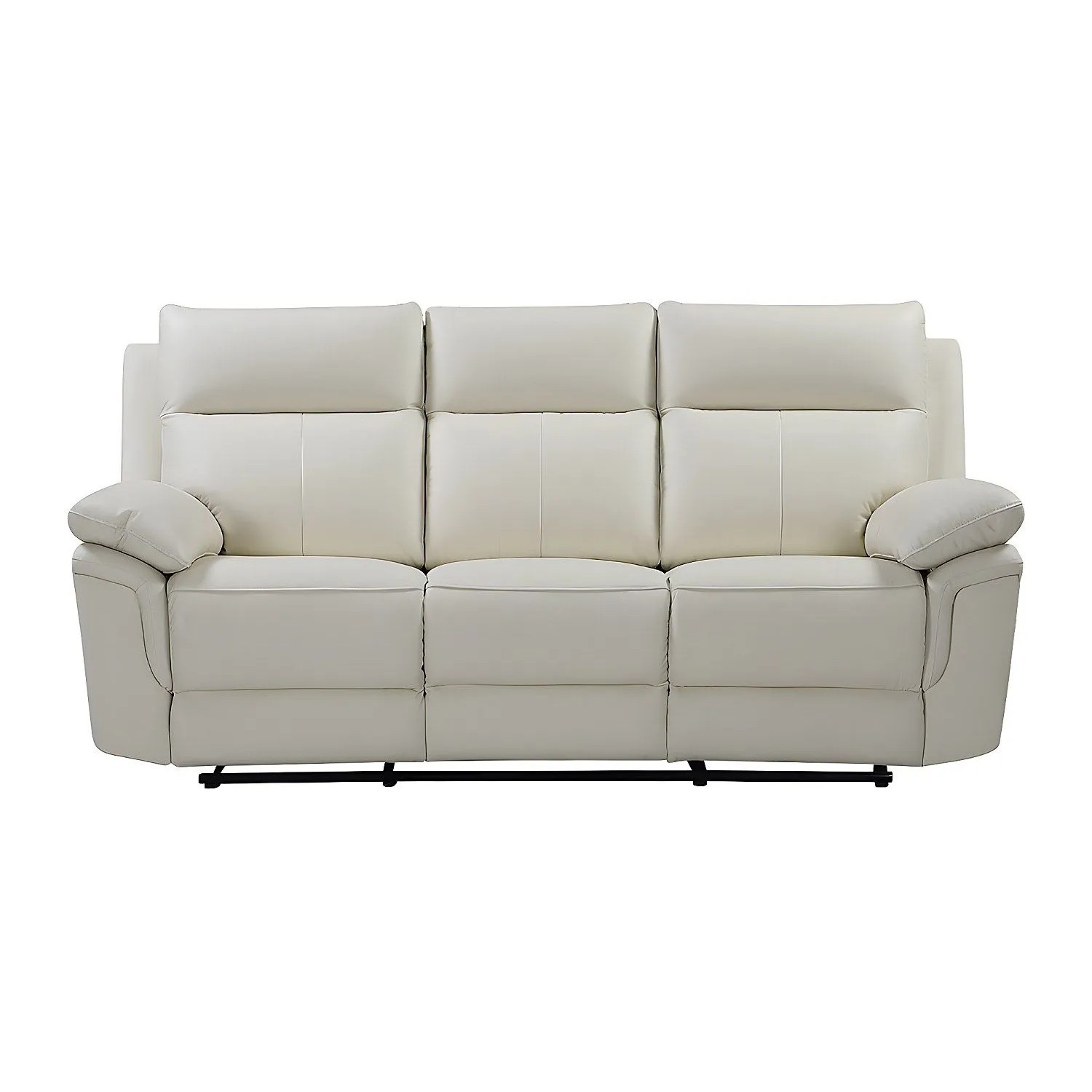 Vente-unique Relaxsofa Pakita Elfenbeinfarben 208 cm