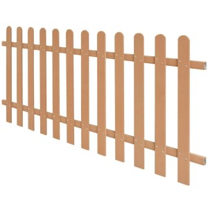 vidaXL Lattenzaun WPC 200 x 80 cm 42823