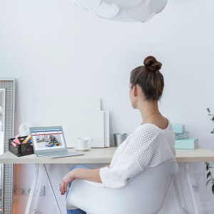 Relaxdays Klappbox 2er Set Kunststoff Grau Stapelbar Zusammenklappbar 10 cm x 25 cm x 16,5 cm