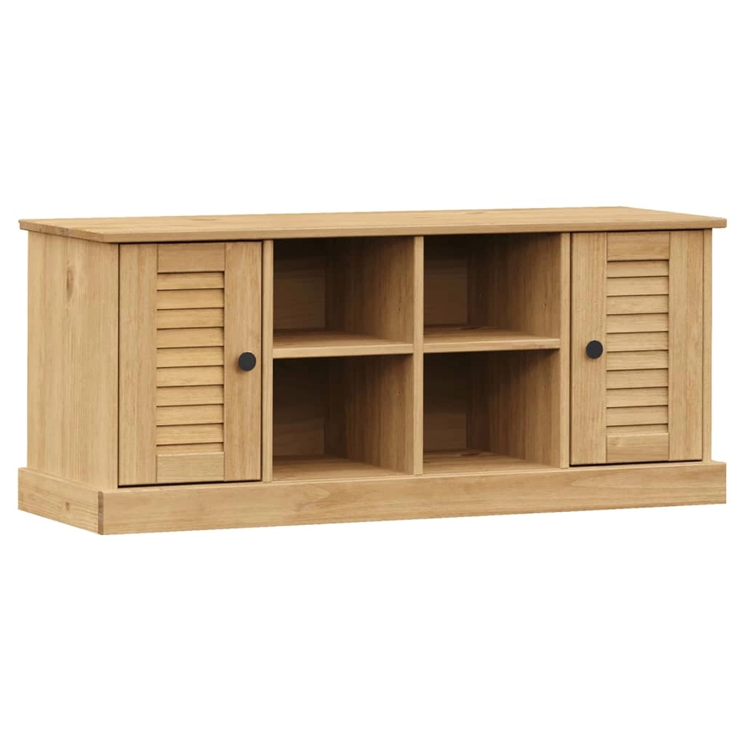 vidaXL Schuhbank VIGO 106x35x40 cm Massivholz Kiefer