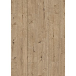 Classen Laminat XL 8 mm Eiche Greige, wasserfest, mit Holzoptik und Fugen.