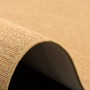 Snapstyle Sisal Teppichläufer Nuss, 80x320cm, Detailansicht der Textur und des rutschhemmenden Rückens.