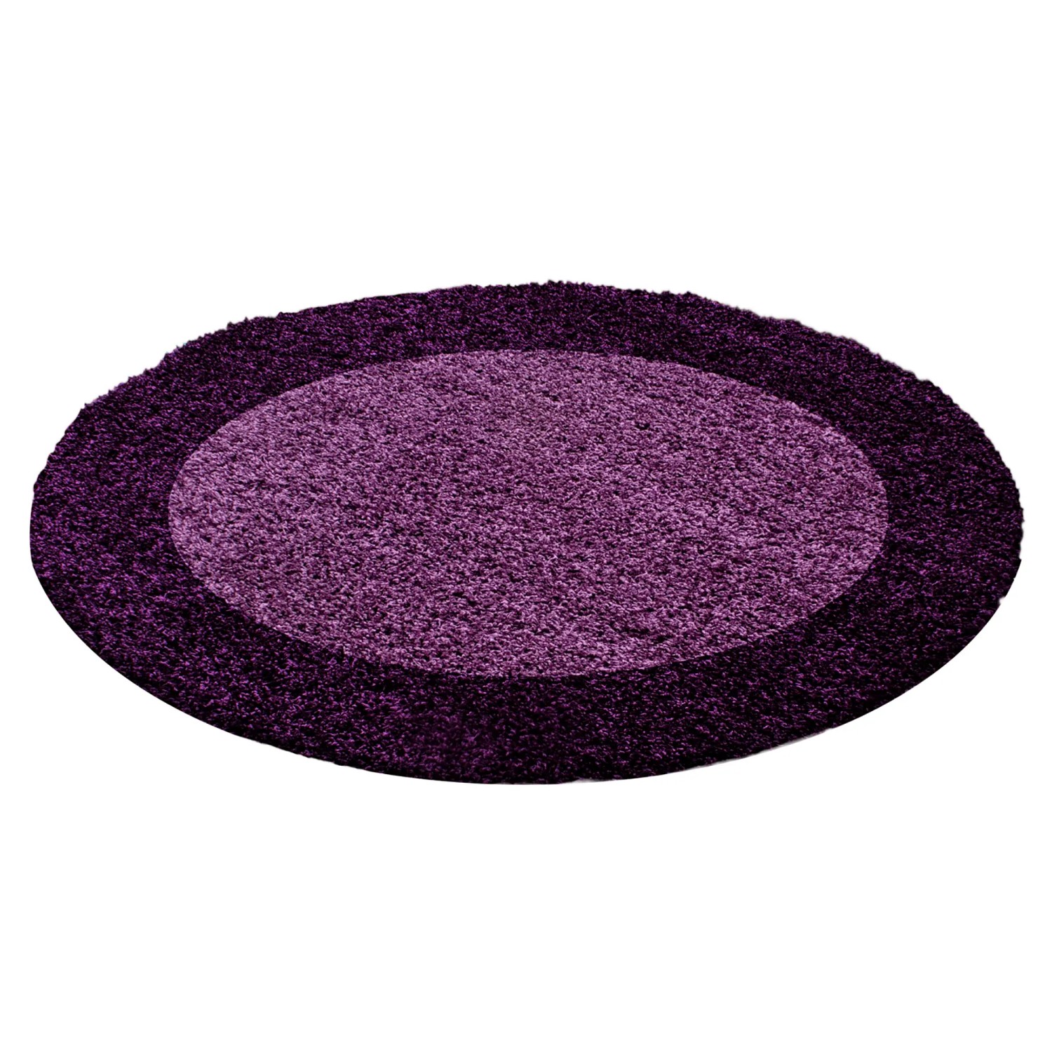 Ayyildiz Hochflorteppich Life 1503 Violett Ø 160 cm
