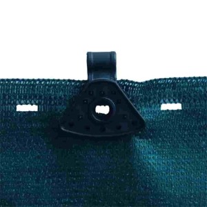 Boni-shop Befestigungsclips Windschutznetz  Befestigung Sichtschutz Halterung