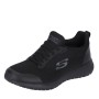 Schwarzer Skechers Work Squad SR Damen Arbeitsschuh, Sneaker-Stil, mit rutschhemmender Sohle.