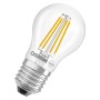 Osram LED-Leuchtmittel E27 Tropfenform, 3,4W, warmweiß, klar.