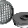 LUX Compakt Filter P3 R, 2er-Set für Halbmasken, Atemschutz vor Partikeln und giftigen Stoffen.