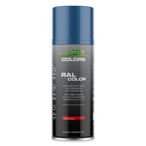 COLORS Sprühlack RAL5010 Enzianblau Glanz, 400ml Dose.