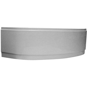 Weiße Acrylschürze für Madras Eckwanne zur Badewannenverkleidung.