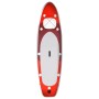 vidaXL SUP-Board-Set Aufblasbar Rot 330x76x10 cm 93386_3
