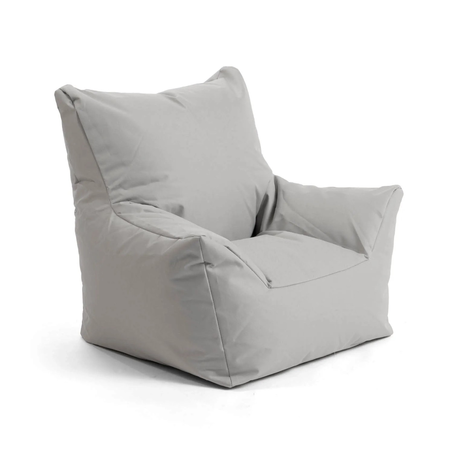 mokebo Outdoor Kindersessel Der Pausenheld Sitzsack Kinder, Kindersitzsack in Grau
