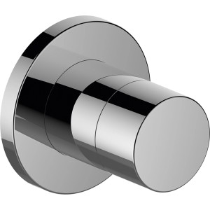 Keuco IXMO Pure 3-Wege Umstellventil, rund, Chrom für Dusche und Bad.