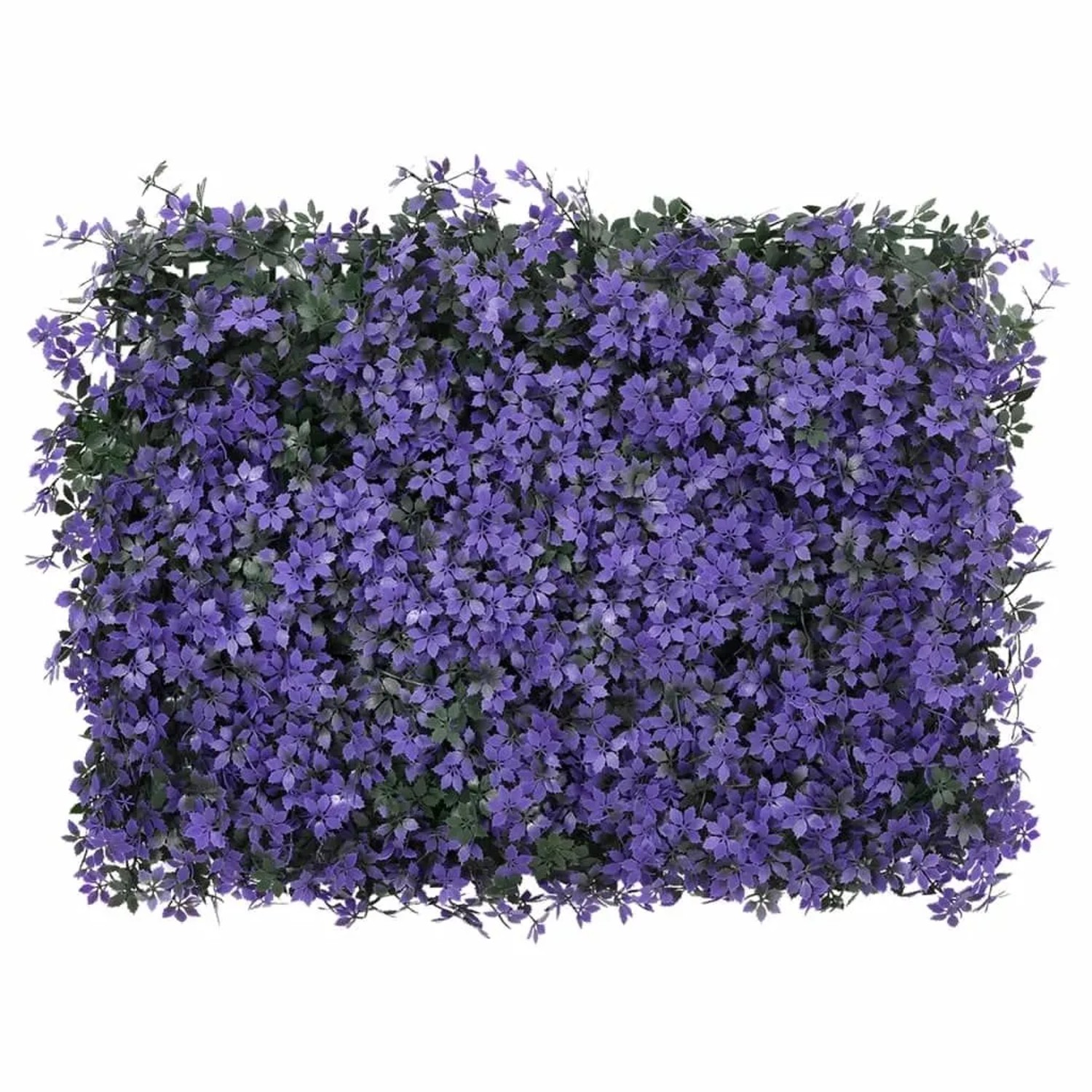 vidaXL Sichtschutz aus Kunstblättern 24 Stk Lila 40x60 cm 366643