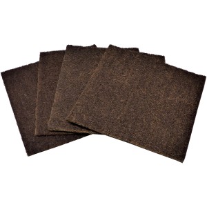 4 braune Kokosfaser Rückwände 30x30cm für Terrarien, geeignet zum Klettern.