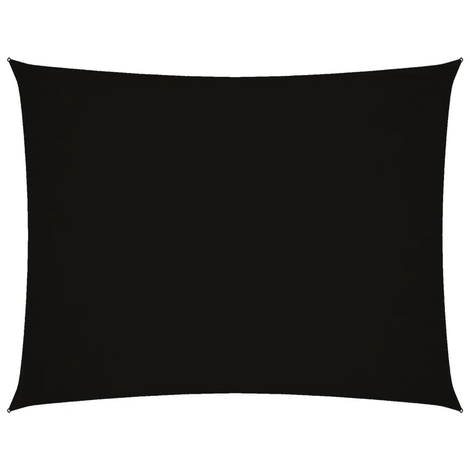 Furnicato Sonnensegel Oxford-gewebe Rechteckig 25x35 M Schwarz