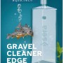 Sera Aquarium Bodengrundreiniger, dreieckige Form für Ecken, zur Reinigung des Aquariumbodens.