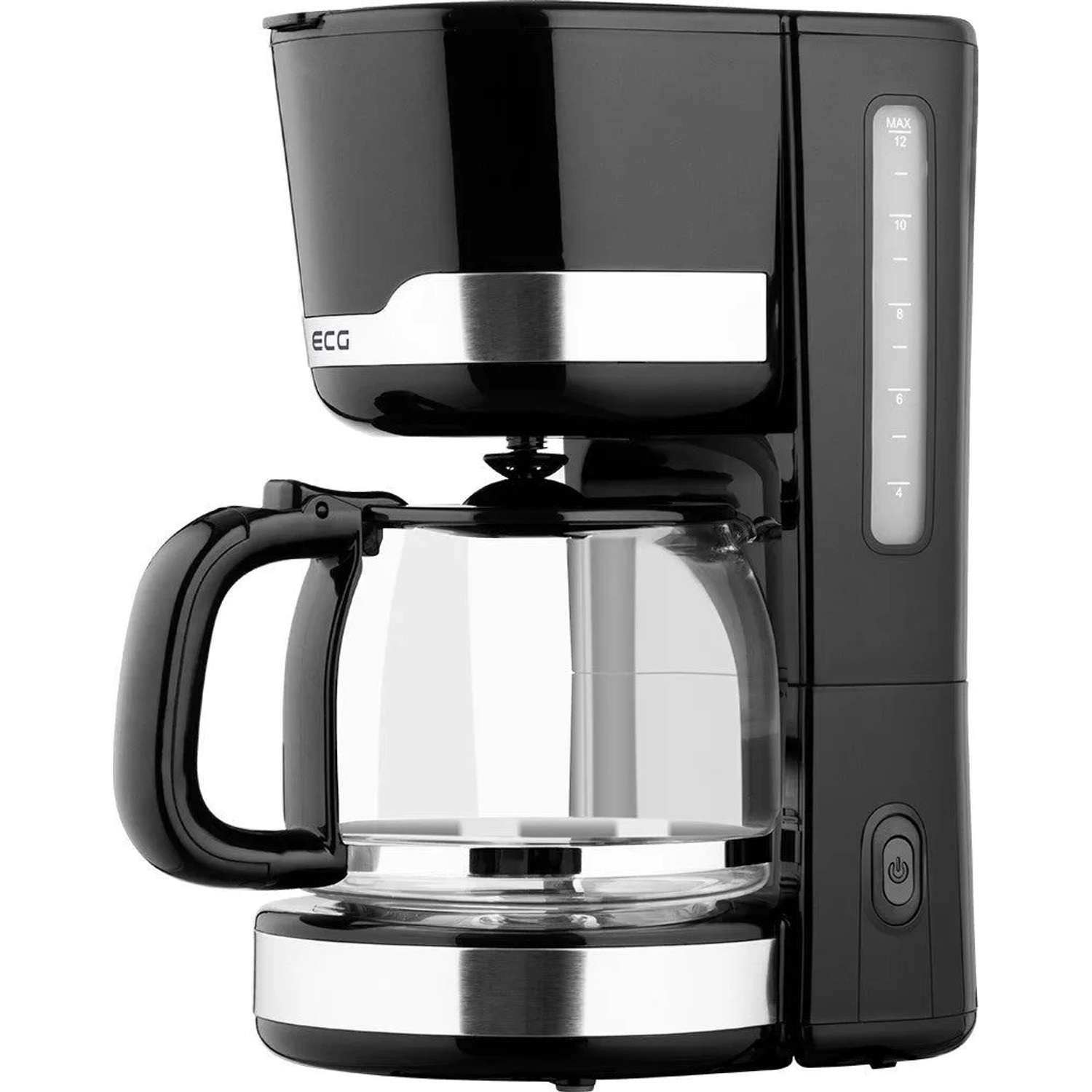 ECG Filterkaffeemaschine KP 2115 Black Glas 1000 W