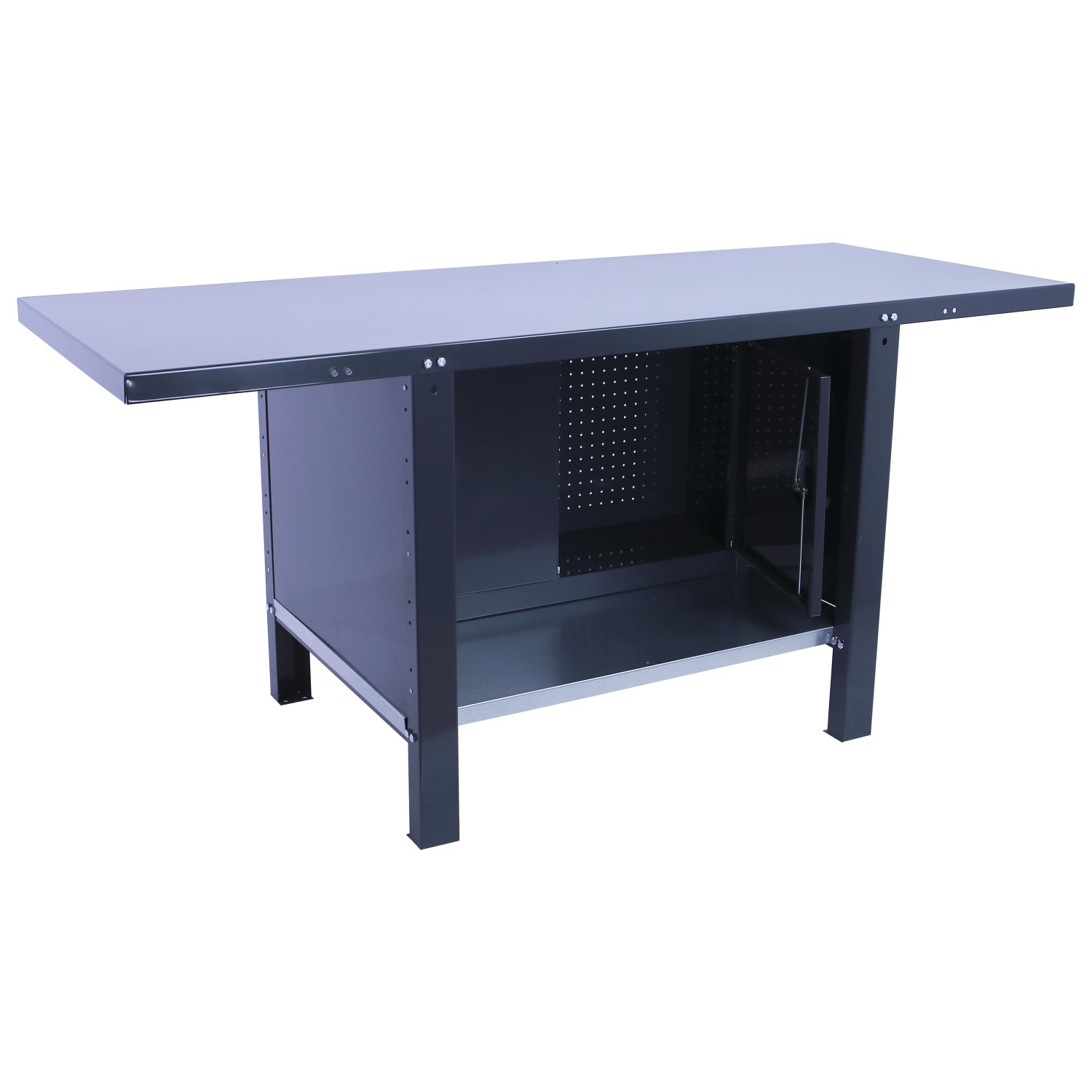 PROREGAL Werkbank BUFFALO METAL Mit Schrank HxBxT 83x120x73cm Traglast 700k günstig online kaufen