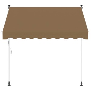 vidaXL Manuell Einziehbare Markise Beige 400 cm 42037036