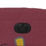 vidaXL Massagesessel Elektrisch Weinrot Stoff 3206639_12