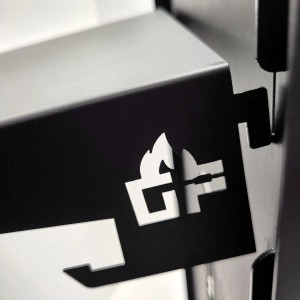 Grillpeter Mangal Batyr 60 Schaschlikgrill mit Ablage und Topfhalter