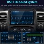 Junsun Autoradio: DSP/EQ Sound System mit grafischem Equalizer und detaillierten Klangeinstellungen auf dem Display.