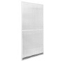 Tectake Fliegengitter Mit Aluminiumrahmen  Für Türen  Zuschneidbar Wetter  und Uv Beständig  1 x 95 x 210 cm Weiß