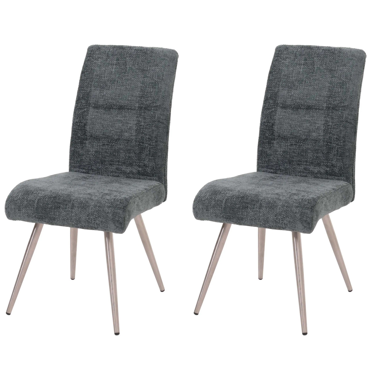MCW Esszimmerstuhl G55 2er-Set Blau-Grün