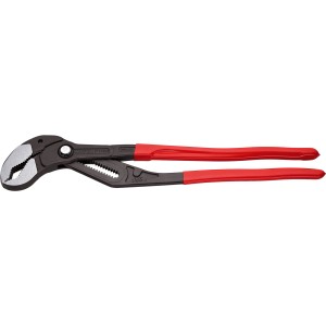 Knipex Cobra XXL: 560 mm Rohr- und Wasserpumpenzange mit roten Griffen. Selbstklemmend, für Rohre und Muttern.