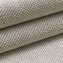 Detailansicht des creme-farbenen Ayyildiz Kurzflorteppich Loom 4300 mit Schlingenstruktur.