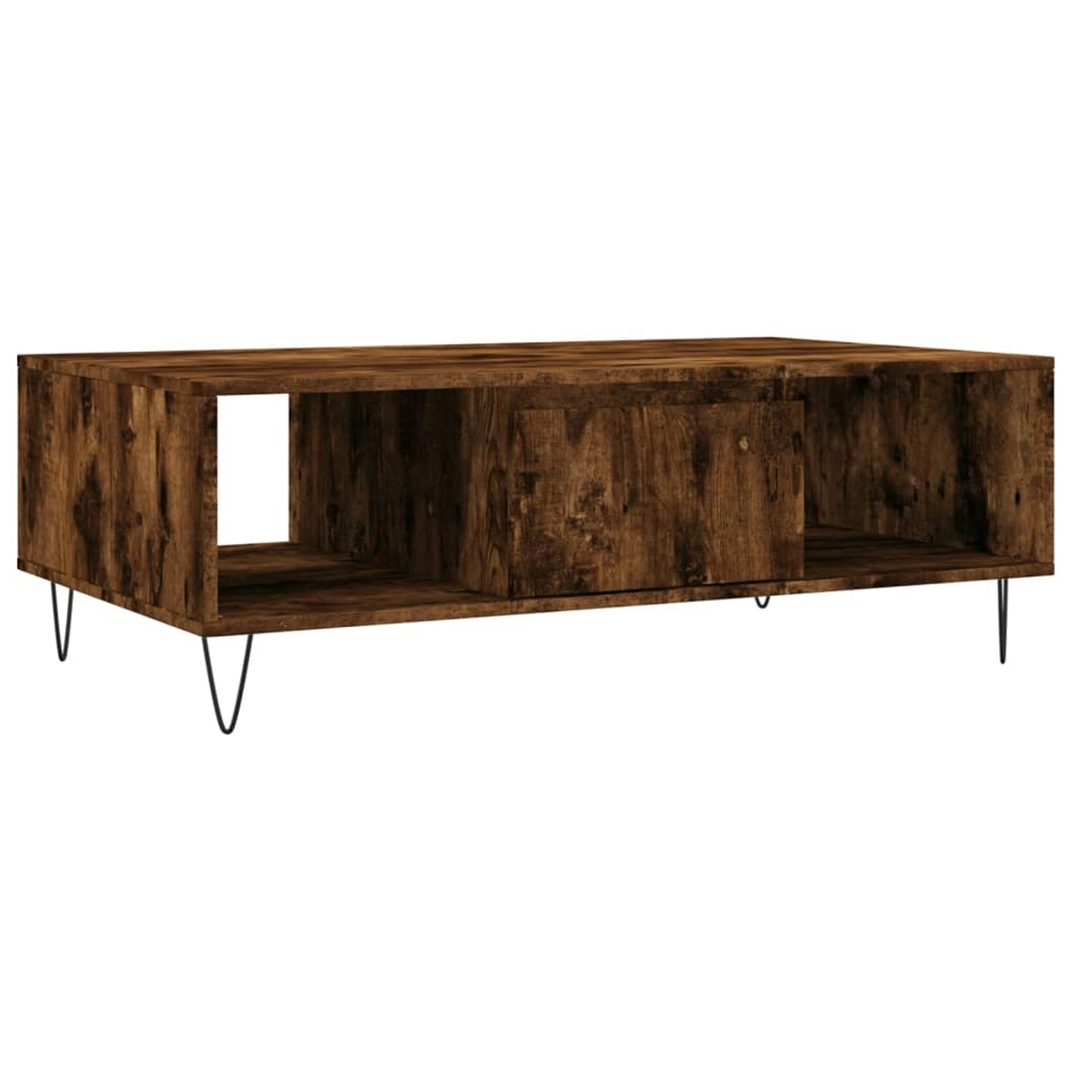 vidaXL Couchtisch Räuchereiche 104x60x35 cm Holzwerkstoff 827089